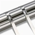 علاقات الكابلات المعدنية المصنوعة من الفولاذ المقاوم للصدأ