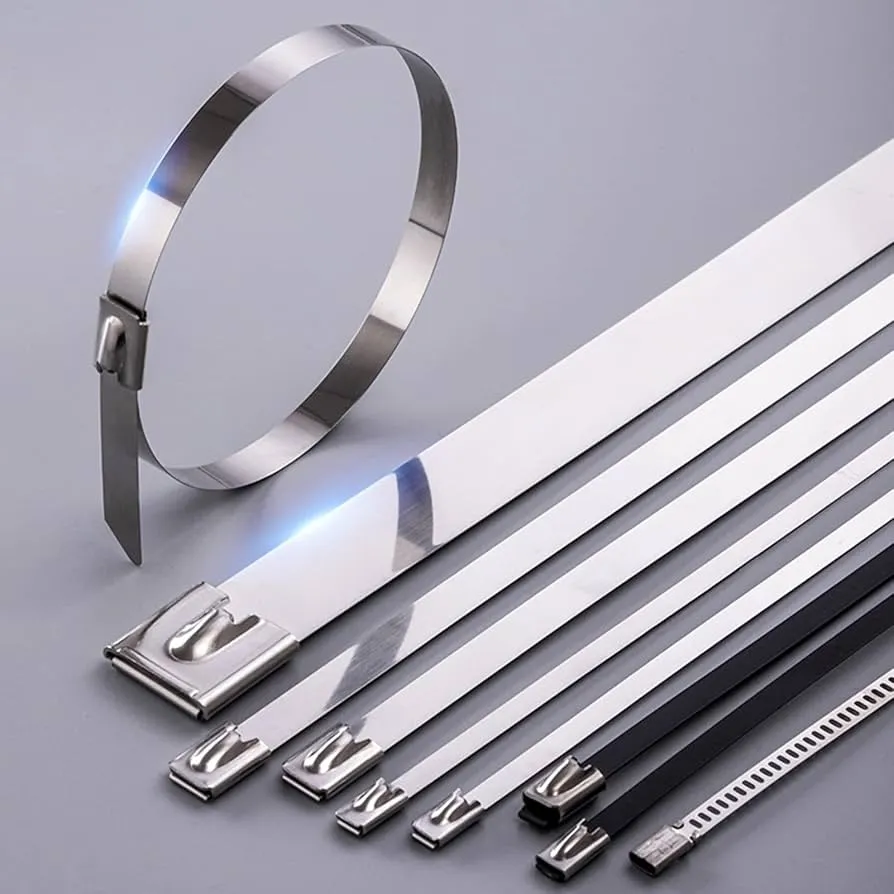 Uncoated Stainless Steel Cable Ties Uncoated Stainless Steel Cable Ties