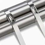 أربطة قفل معدنية